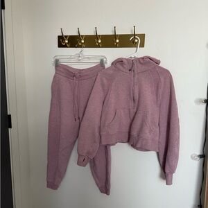 lululemon Scuba Hoodie and Joggers Set
